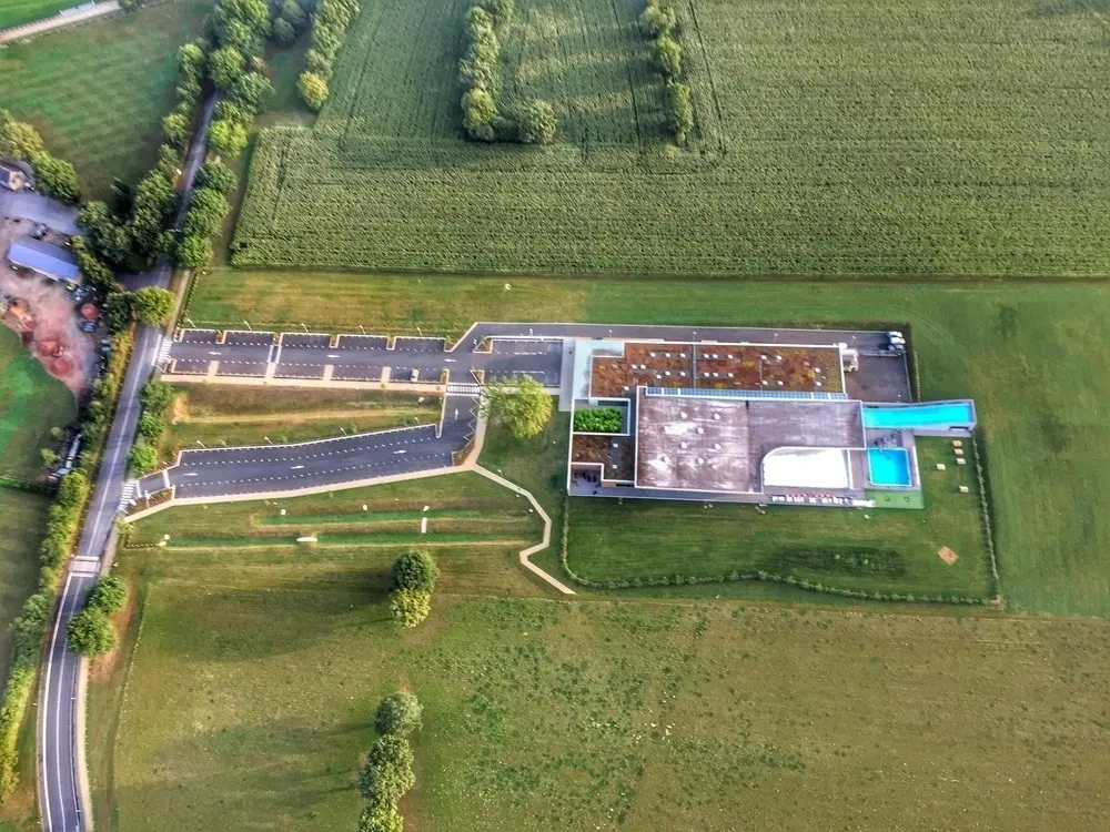 Photo 3 du vol en montgolfière du 29 août 2017 au départ de Châteaubriant