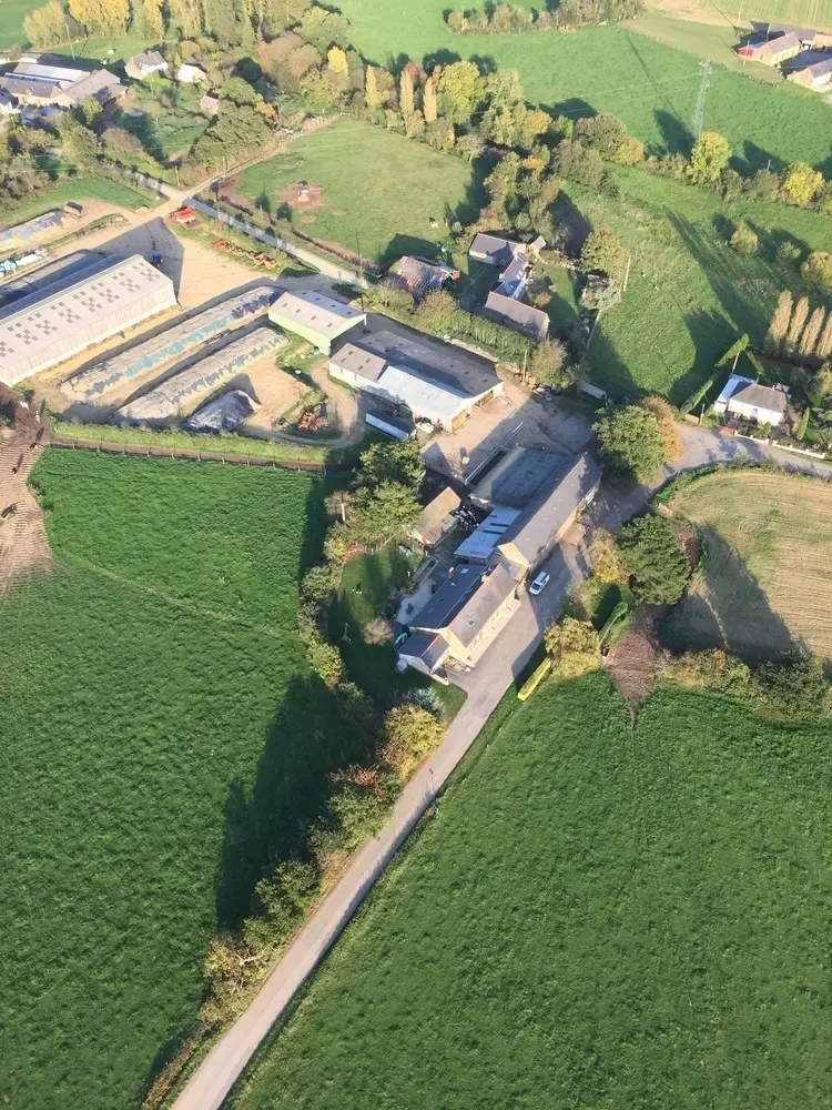 Photo 1 du vol en montgolfière du 14 octobre 2017 au départ de Châteaubriant