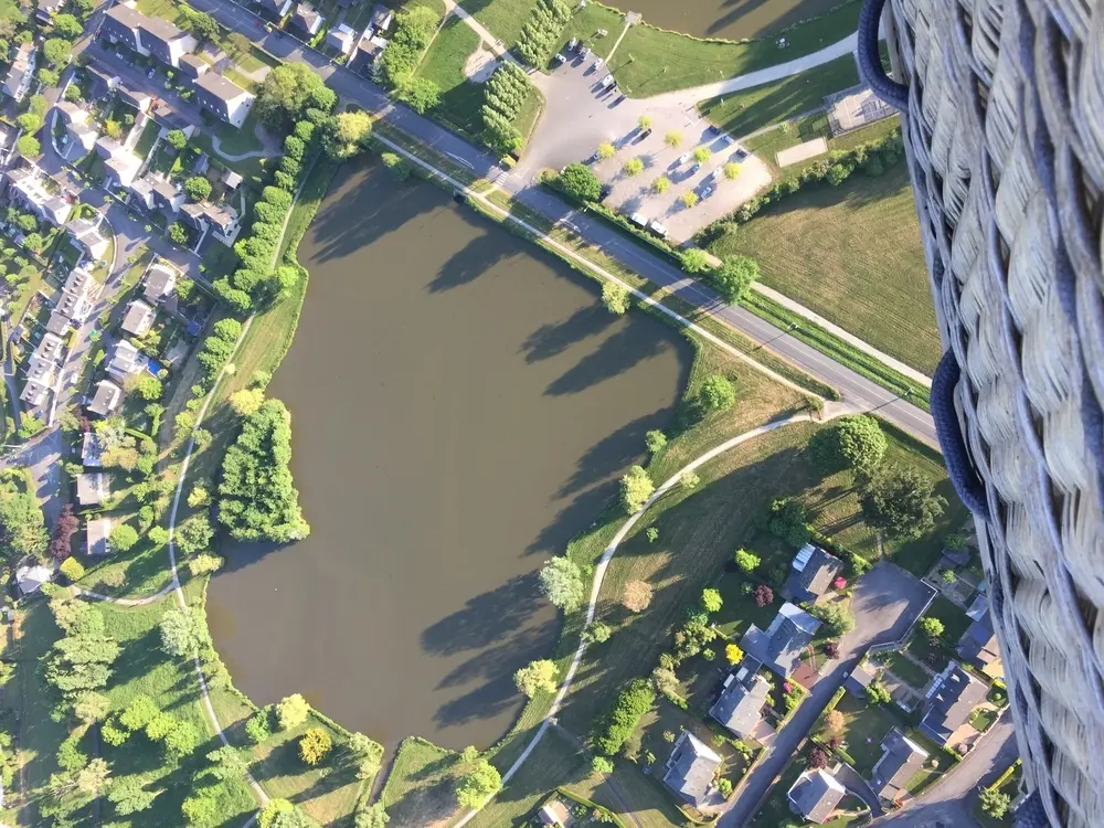 Photo 2 du vol en montgolfière du 19 mai 2018 au départ de Châteaubriant