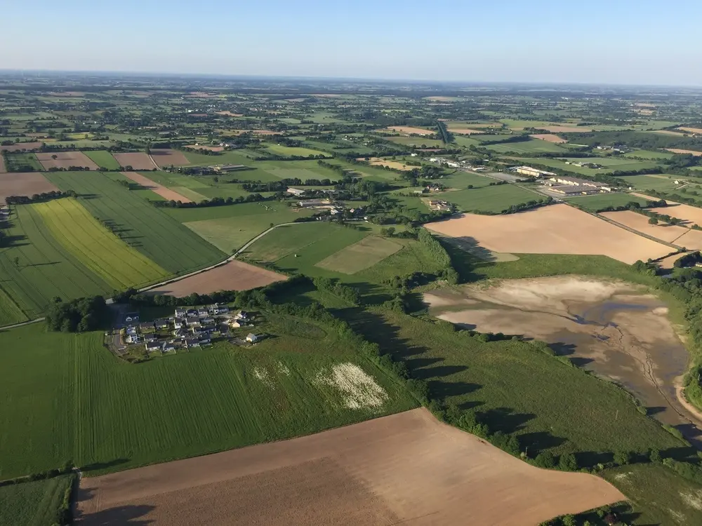 Photo 3 du vol en montgolfière du 19 mai 2018 au départ de Châteaubriant