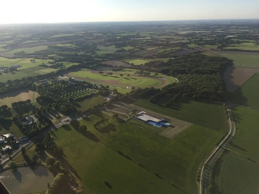 Photo 4 du vol en montgolfière du 19 mai 2018 au départ de Châteaubriant