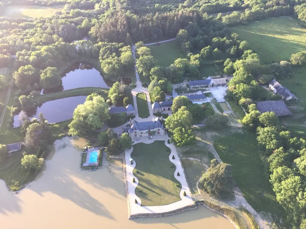 Photo 5 du vol en montgolfière du 19 mai 2018 au départ de Châteaubriant