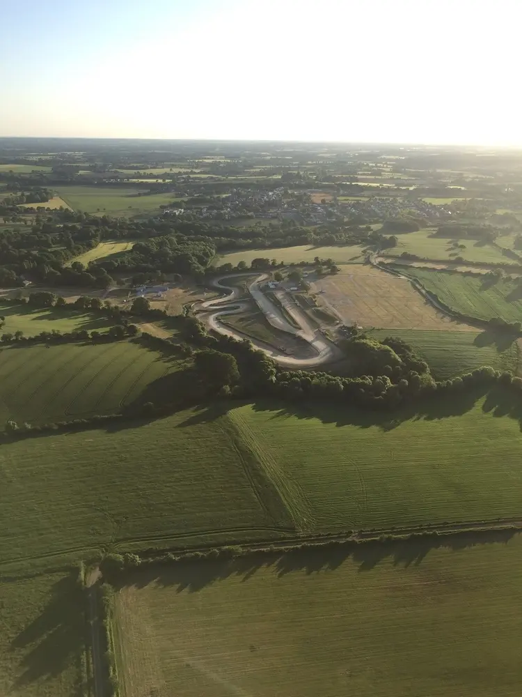 Photo 6 du vol en montgolfière du 19 mai 2018 au départ de Châteaubriant