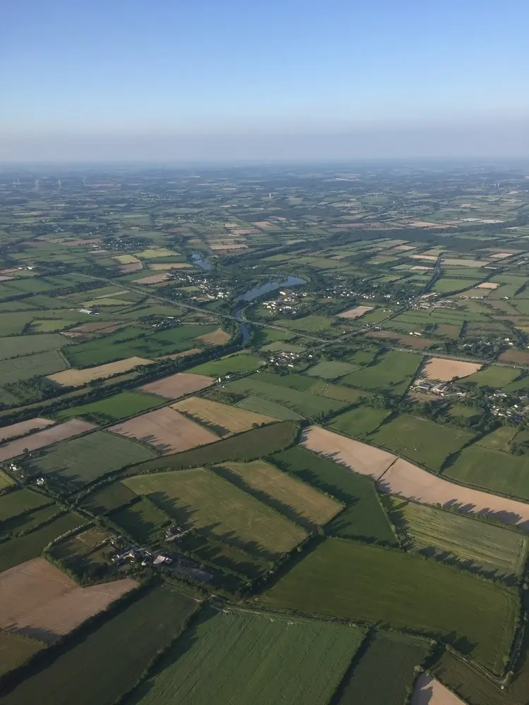 Photo 3 du vol en montgolfière du 20 mai 2018 au départ de Saffré
