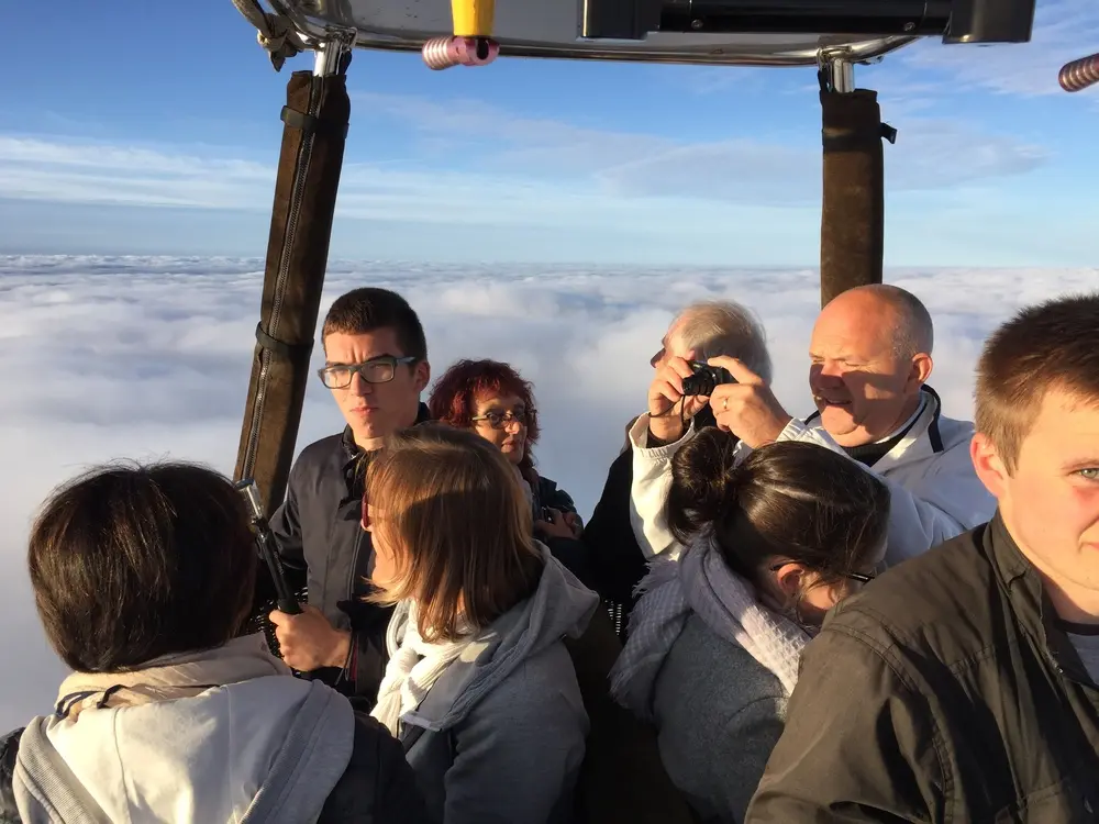 Photo 4 du vol en montgolfière du 17 juin 2018 au départ de Châteaubriant