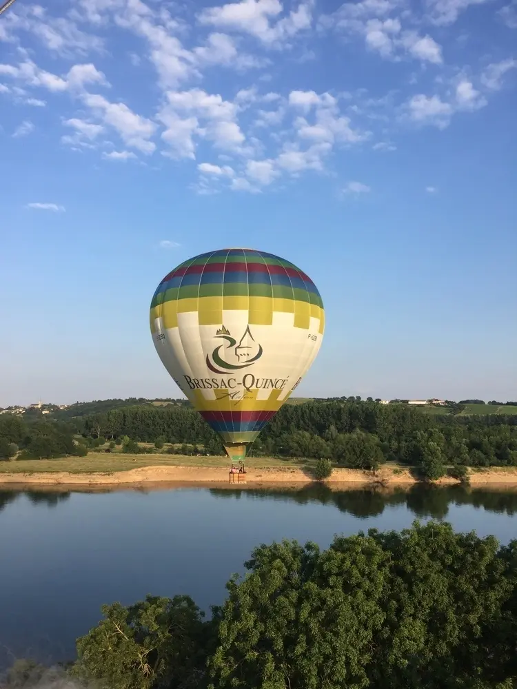 Photo 2 du vol en montgolfière du 13 juillet 2018 au départ de Ancenis
