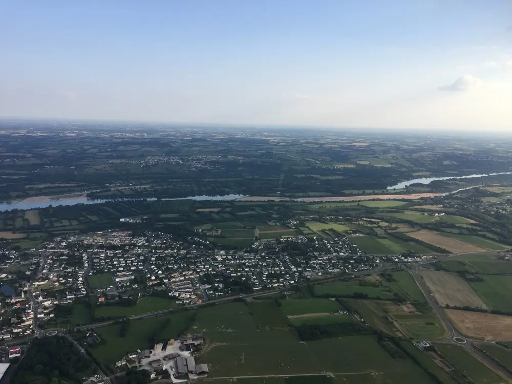 Photo 4 du vol en montgolfière du 13 juillet 2018 au départ de Ancenis