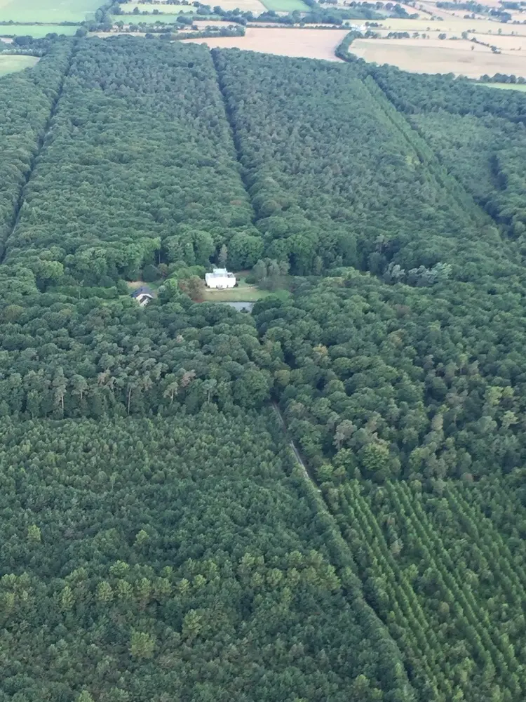 Photo 2 du vol en montgolfière du 12 août 2018 au départ de Châteaubriant