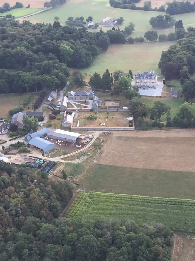 Photo 3 du vol en montgolfière du 12 août 2018 au départ de Châteaubriant