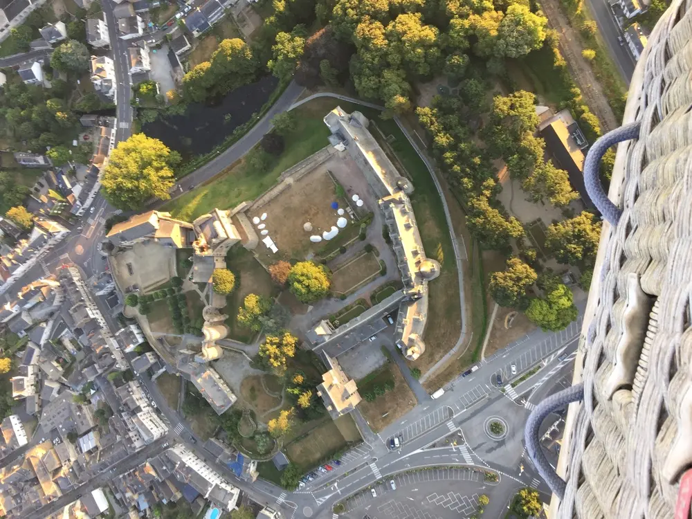 Photo 1 du vol en montgolfière du 5 août 2018 au départ de Châteaubriant