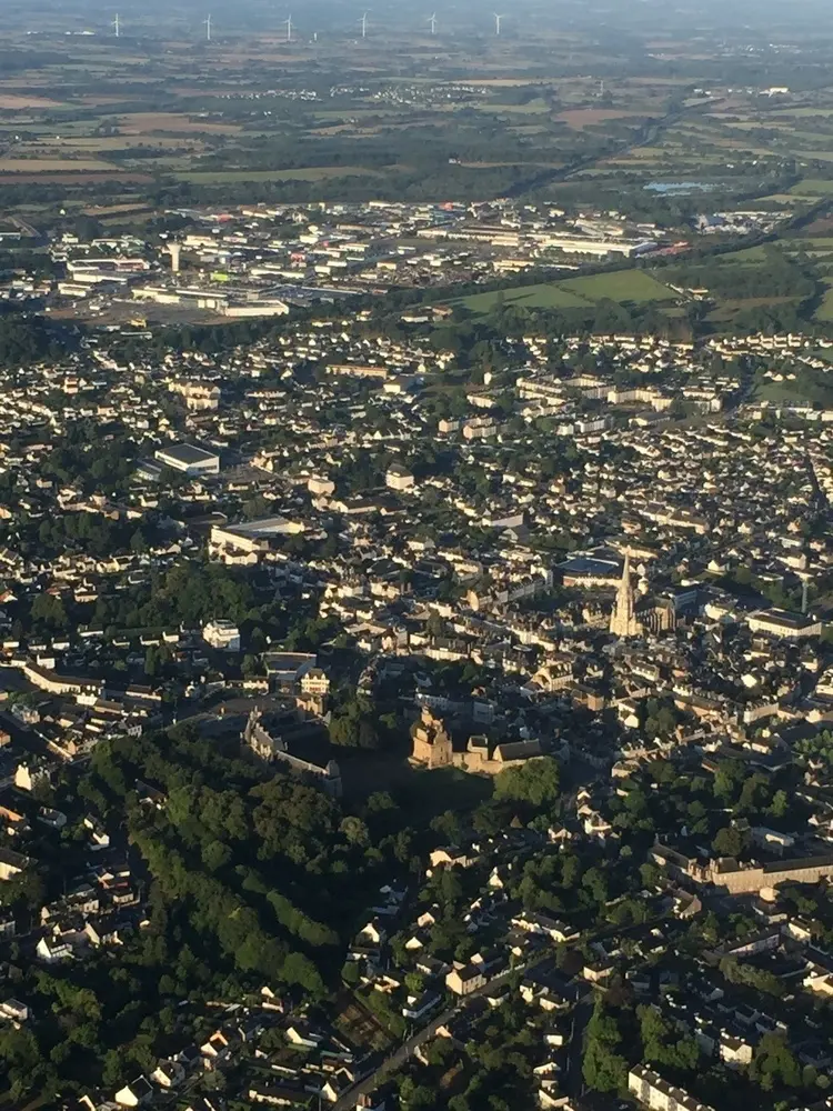 Vol en montgolfière vers Villepôt, août 2018