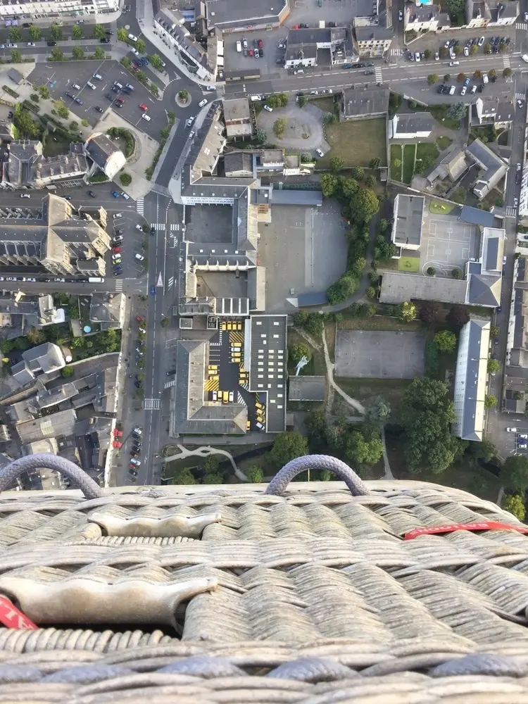 Photo 3 du vol en montgolfière du 8 septembre 2018 au départ de Châteaubriant