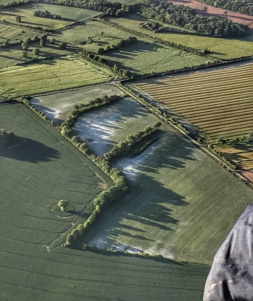 Photo 3 du vol en montgolfière du 5 mai 2019 au départ de Châteaubriant