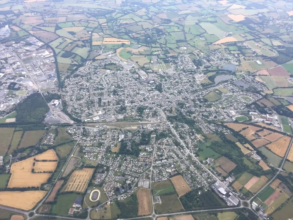 Photo 4 du vol en montgolfière du 21 juin 2019 au départ de Châteaubriant