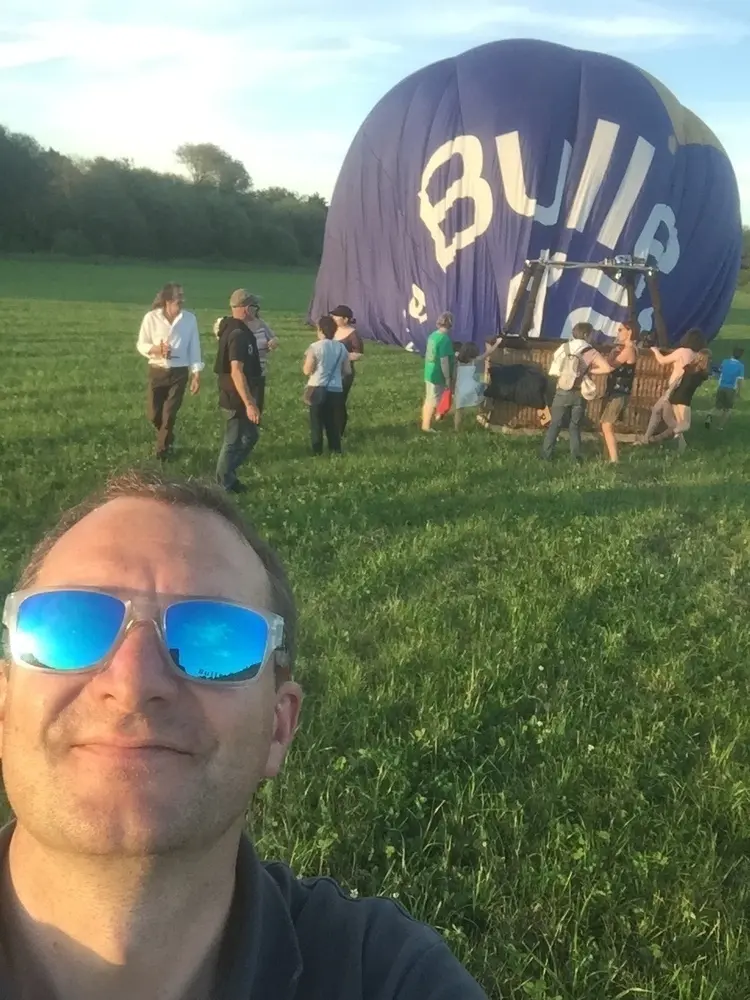 Photo 4 du vol en montgolfière du 3 juin 2019 au départ de Joué sur Erdre