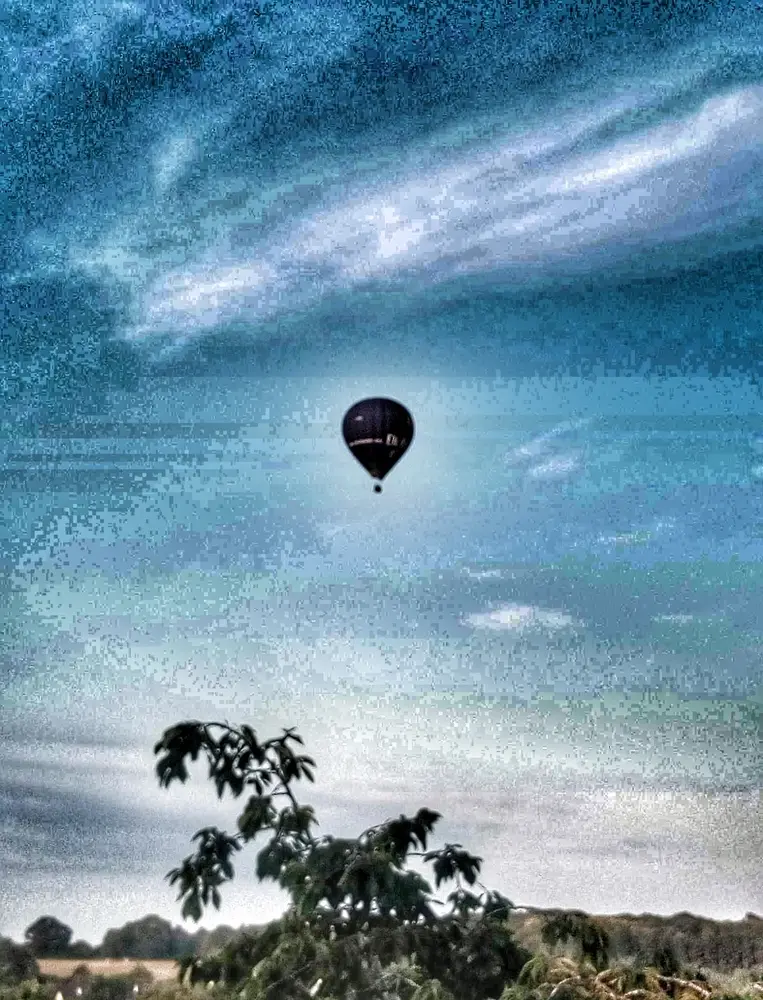 Photo 2 du vol en montgolfière du 7 juillet 2019 au départ de Châteaubriant