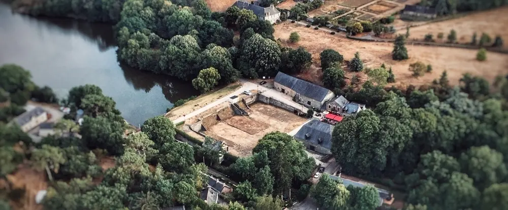 Vol en montgolfière vers Grand Auverné, août 2019