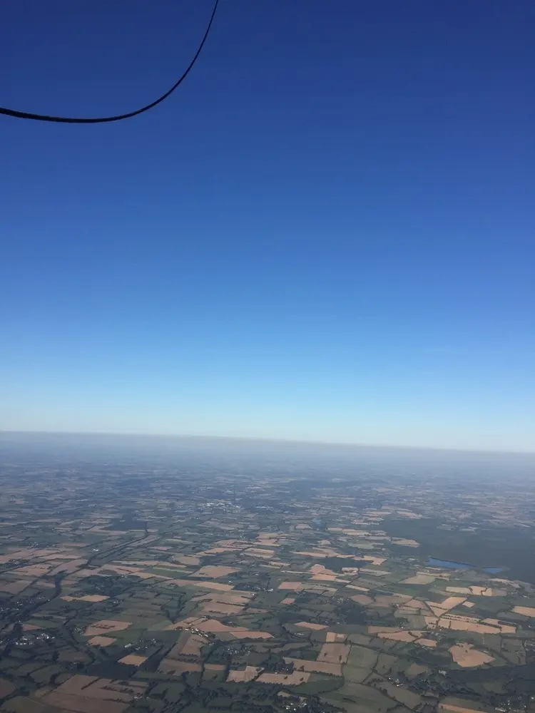 Vol en montgolfière vers Moisson la Rivière, août 2019