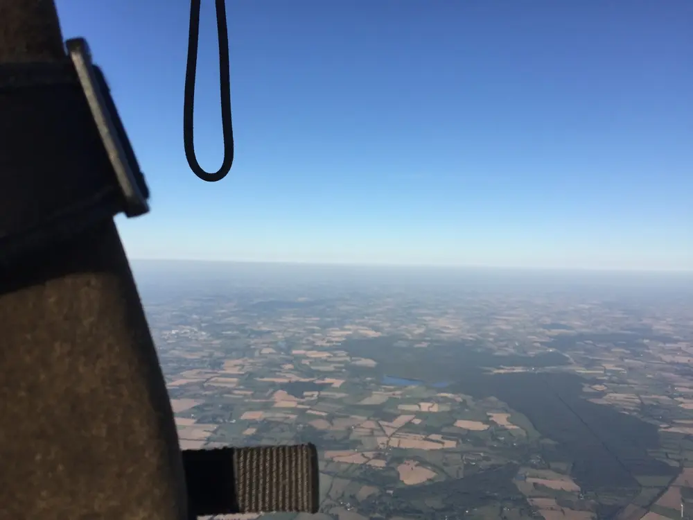 Photo 2 du vol en montgolfière du 22 août 2019 au départ de Châteaubriant