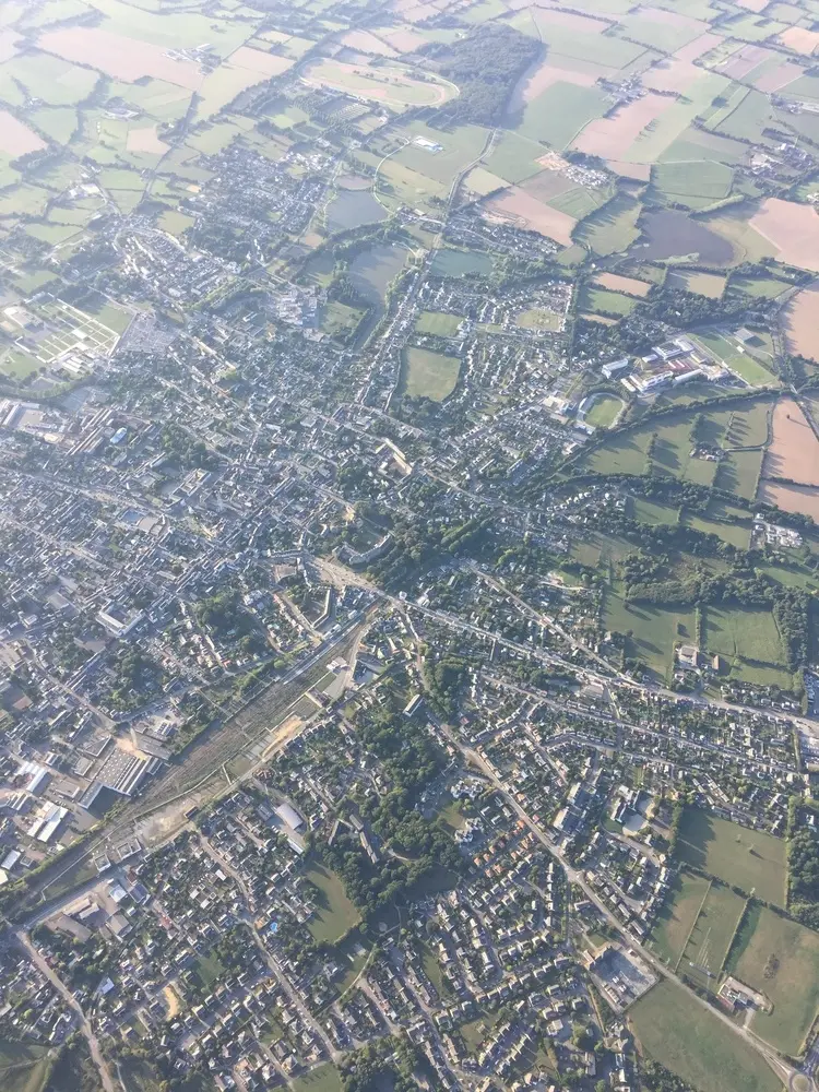 Photo 4 du vol en montgolfière du 22 août 2019 au départ de Châteaubriant