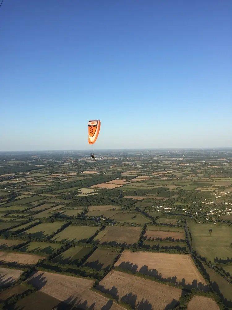Photo 2 du vol en montgolfière du 21 août 2019 au départ de Saffré