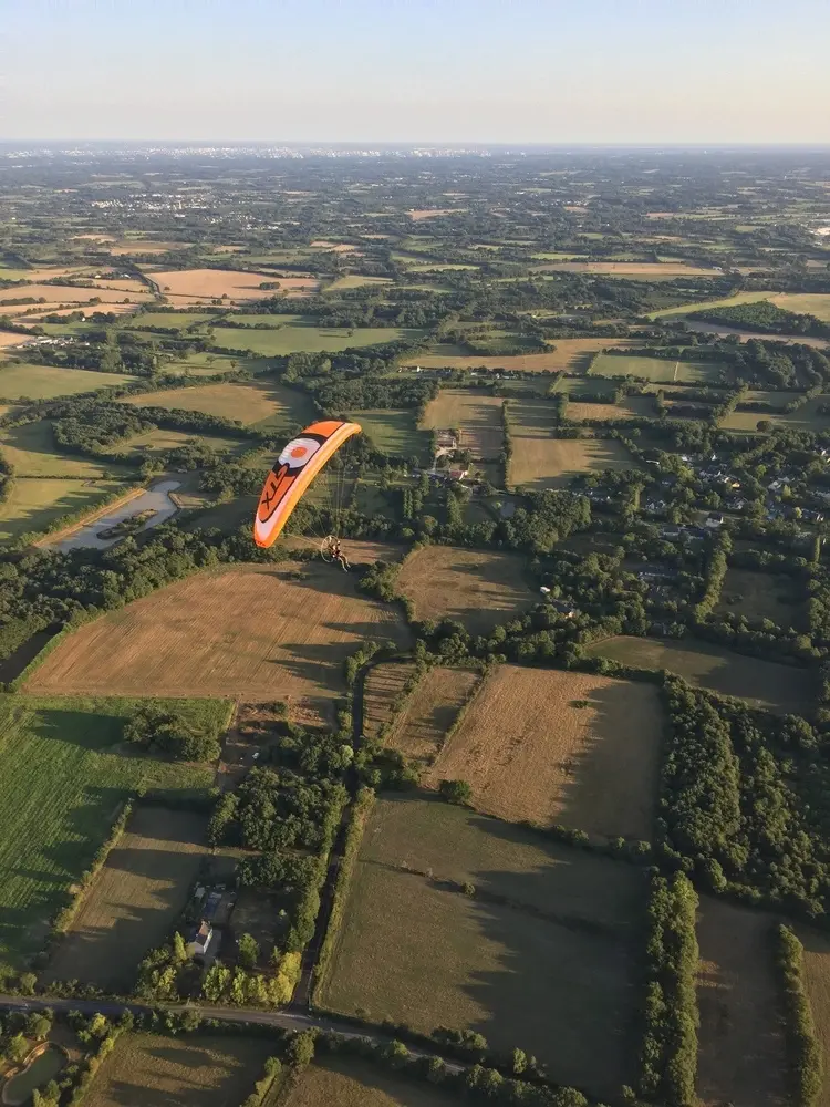 Photo 3 du vol en montgolfière du 21 août 2019 au départ de Saffré